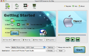 Tipard 3GP Converter for Mac