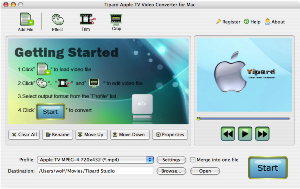 Tipard Apple TV Video Converter for Mac