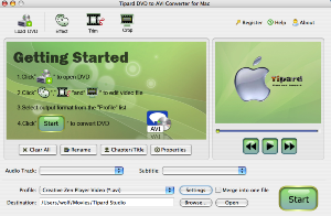 Tipard DVD to AVI Converter for Mac