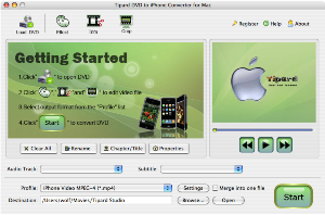 Tipard DVD to iPhone Converter for Mac