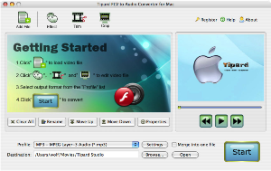 Tipard FLV to Audio Converter for Mac