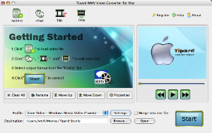 Tipard WMV Video Converter for Mac