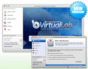 VirtualLab Data Recovery for Mac