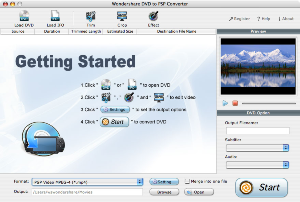 Wondershare DVD to PSP Converter for Mac