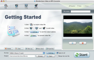 Wondershare Video to MP4 Converter for Mac