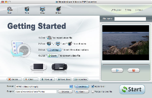 Wondershare Video to PSP Converter for Mac