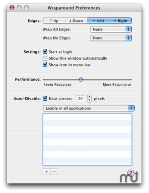 Wraparound for mac