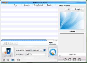 Xilisoft DVD Creator for Mac