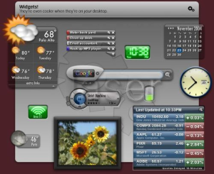 Yahoo! Widgets for Mac